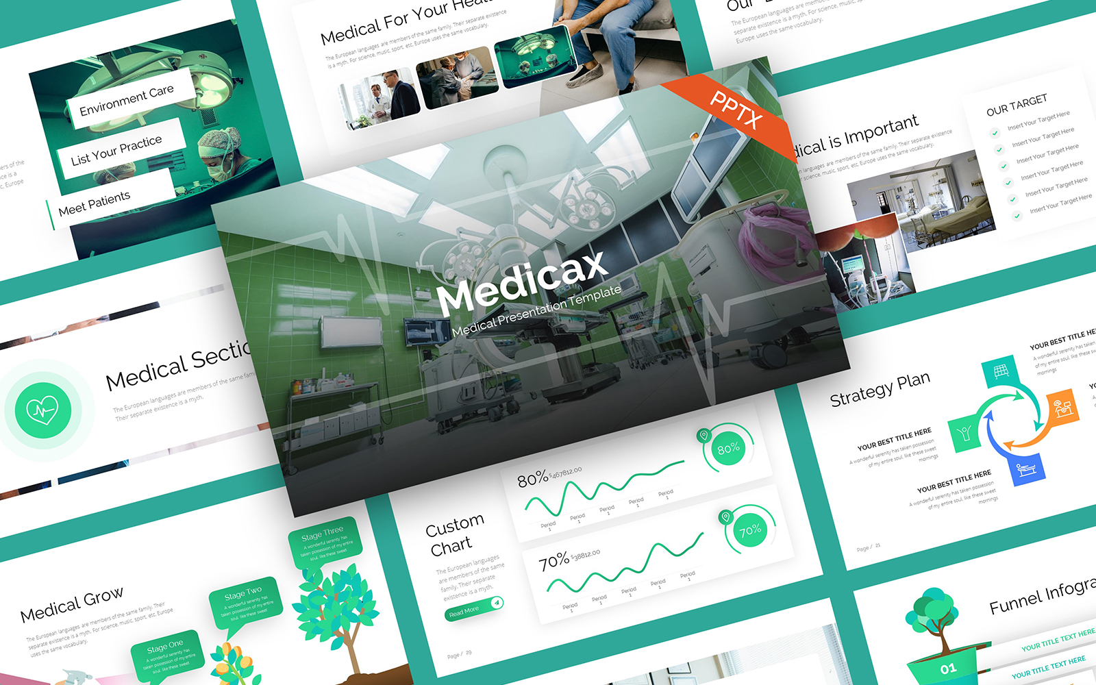 Medicax Medical PowerPoint Template