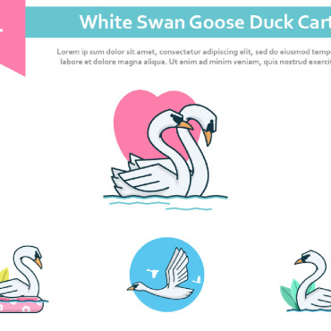 <a class=ContentLinkGreen href=/fr/kits_graphiques_templates_illustrations.html>Illustrations</a></font> two cygne 226409