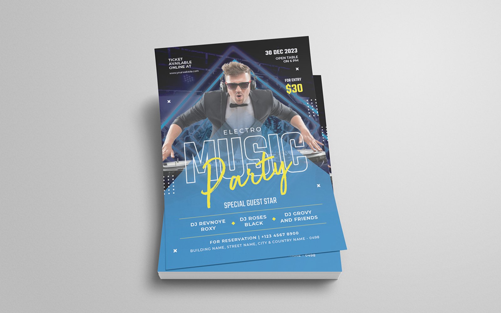 Music Concert Flyer Template