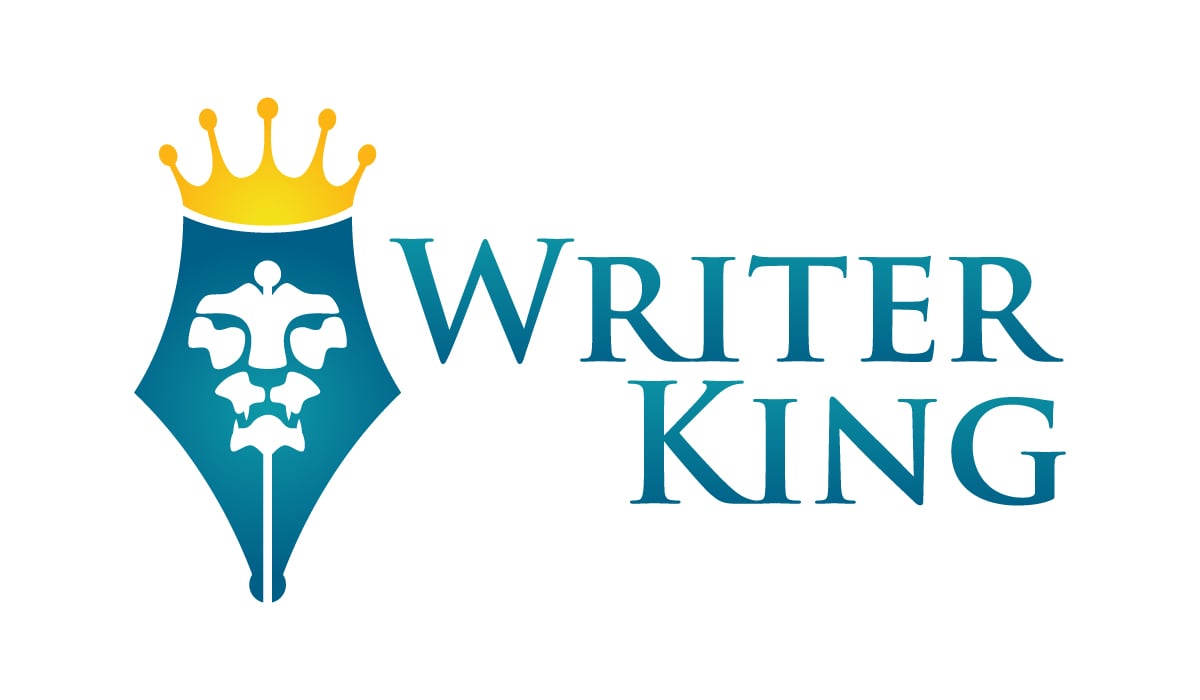 Writer King Logo Template