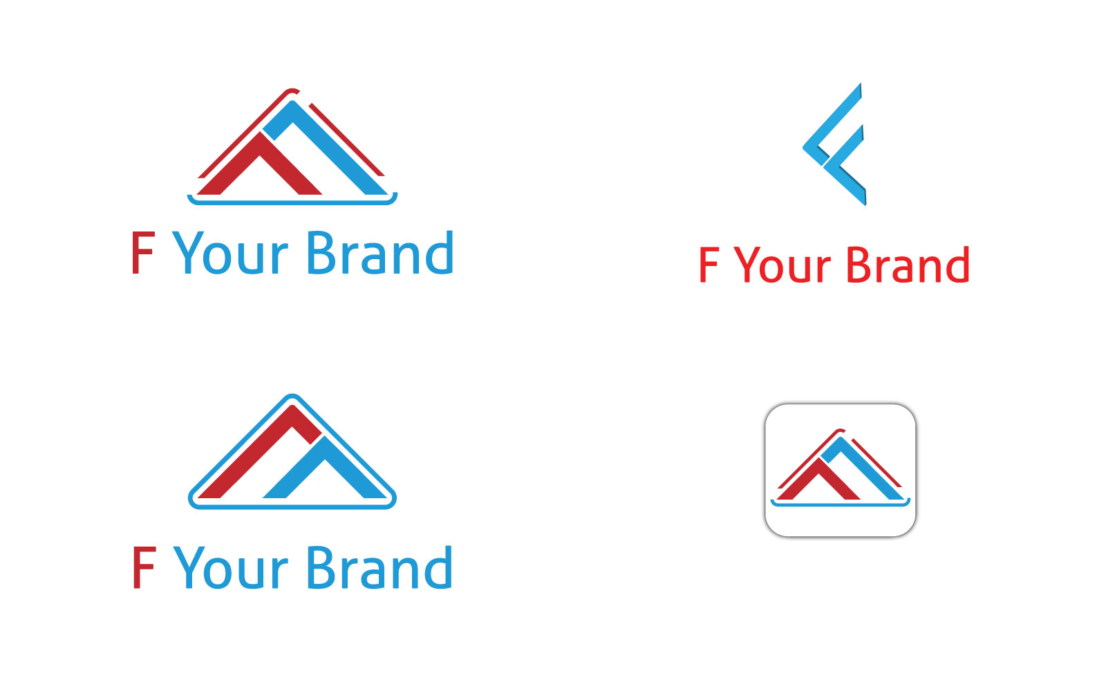 F-Letter-Logo-Design-or F A Logo