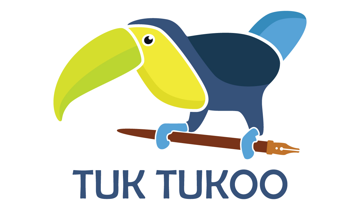 Tuk Tukoo Writer Logo Template