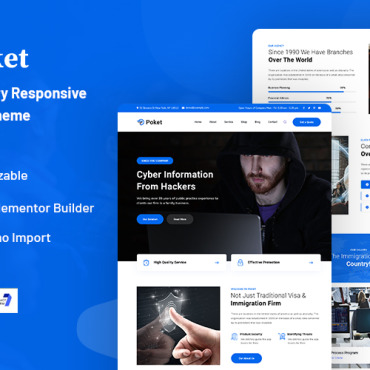 Security Cyber WordPress Themes 226686