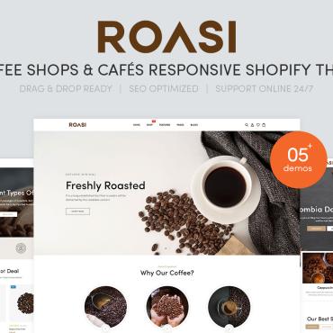 Cafeteria Coffee Shopify Themes 226698