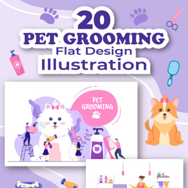 Grooming Grooming Illustrations Templates 226736