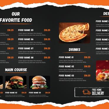 Menu Food Corporate Identity 226766