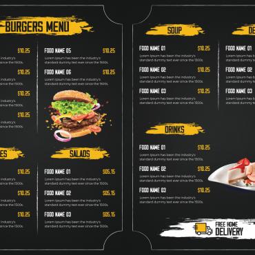 Bifold Menu Corporate Identity 226768