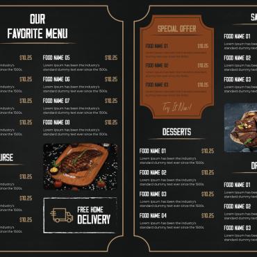 Bifold Menu Corporate Identity 226769