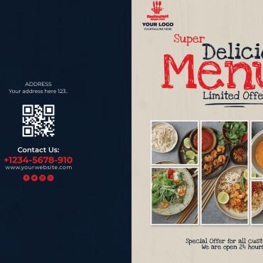 Bifold Menu Corporate Identity 226771