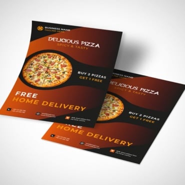 Pizza Flyer Corporate Identity 226779