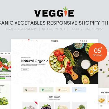 Food Organic Shopify Themes 226975
