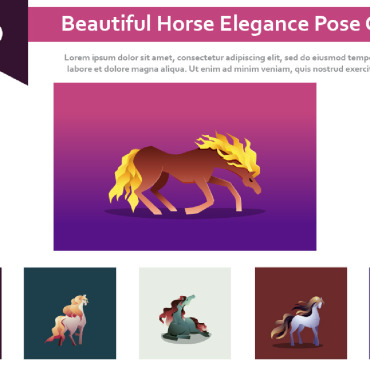 Brown Horse Illustrations Templates 227087