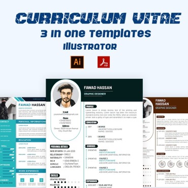 Modern Cv Resume Templates 227101