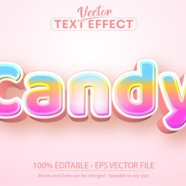 Effect Candy Illustrations Templates 227172