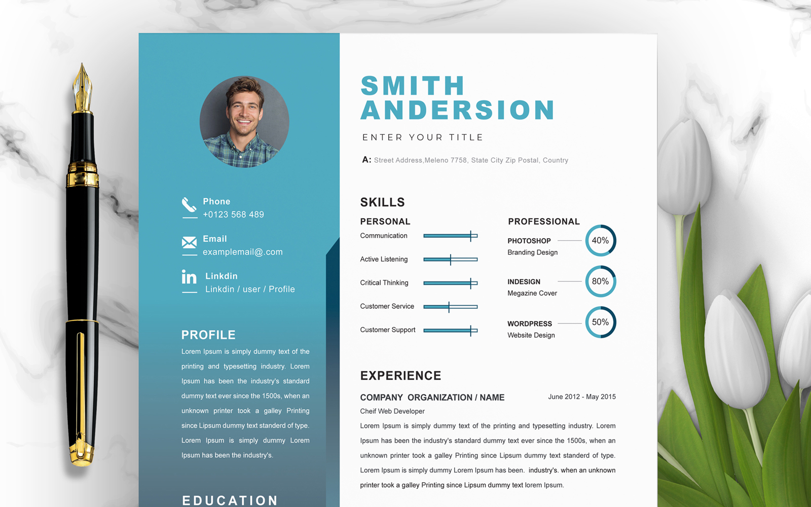 Smith / Resume CV Template