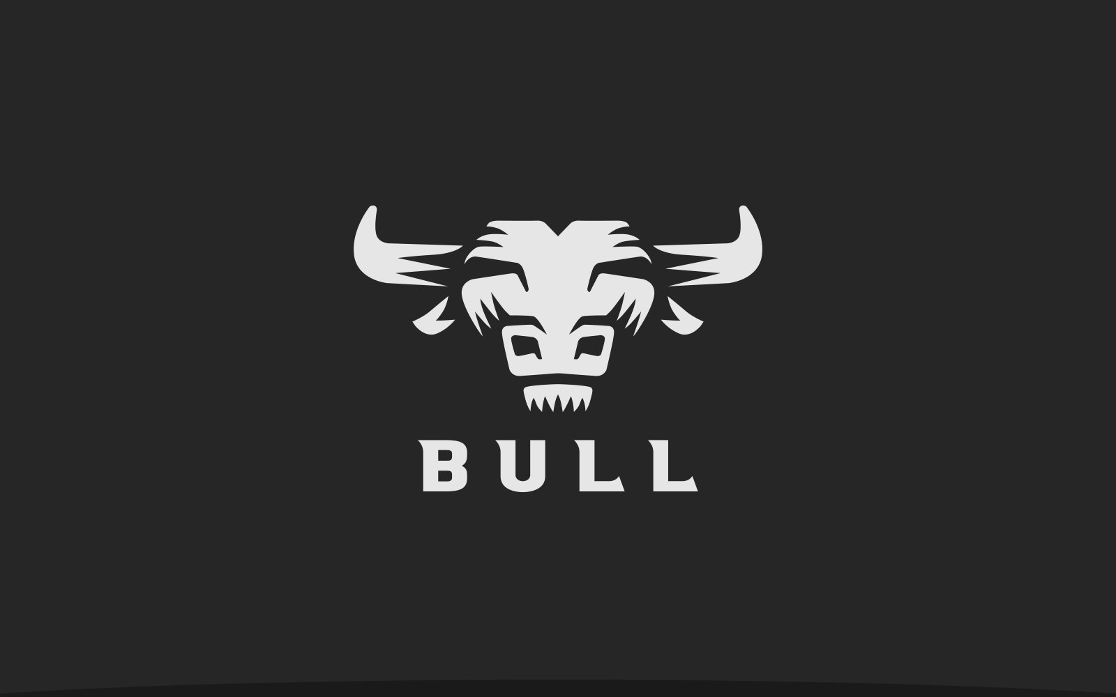Bull Head Finance Logo Template