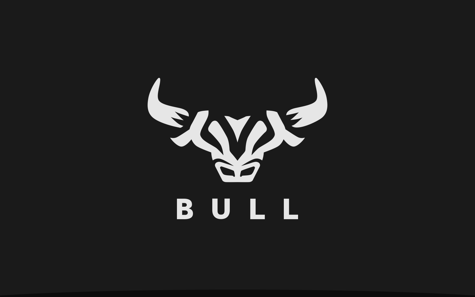 Strong Bull Head Logo Template