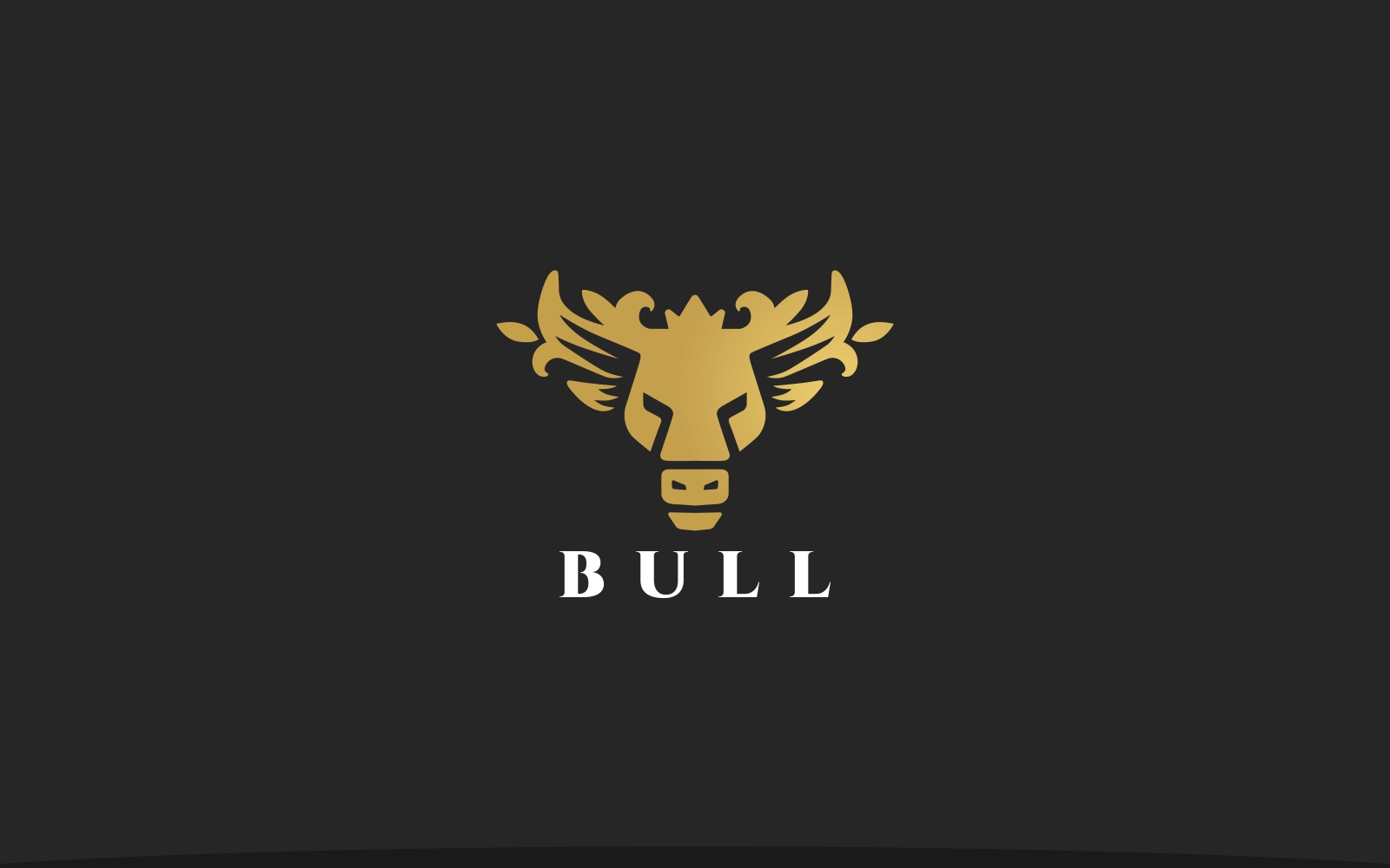 Royal Bull Head Logo Template