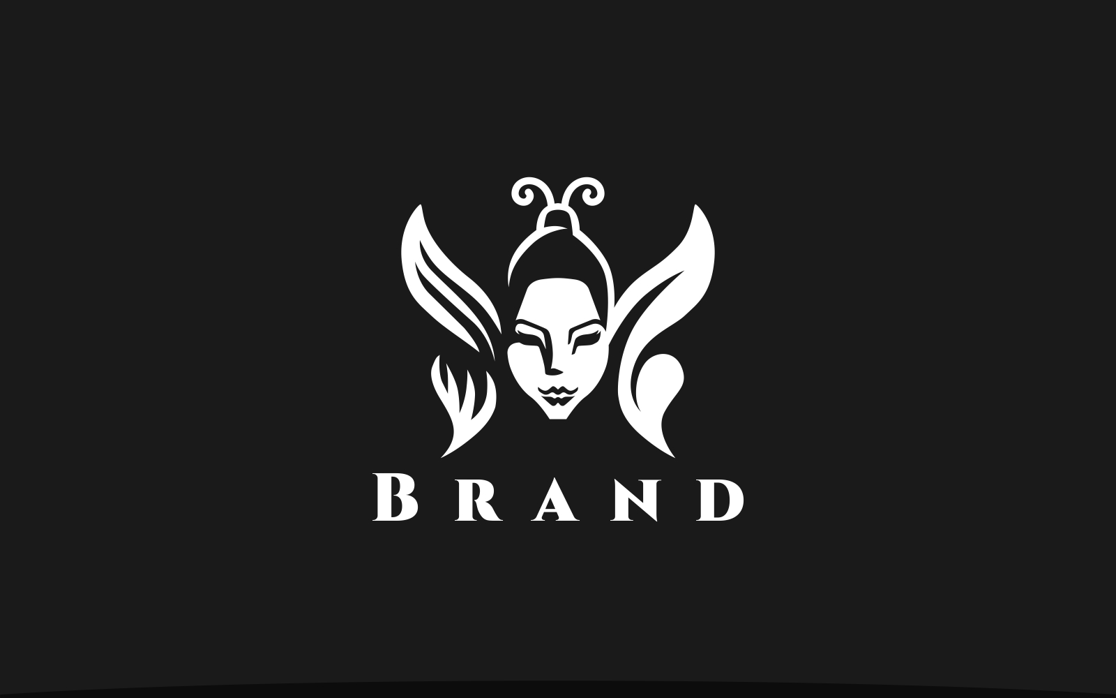 Butterfly Beauty Logo  Template