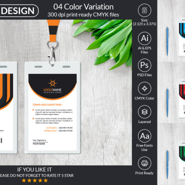 Card Design Corporate Identity 227352