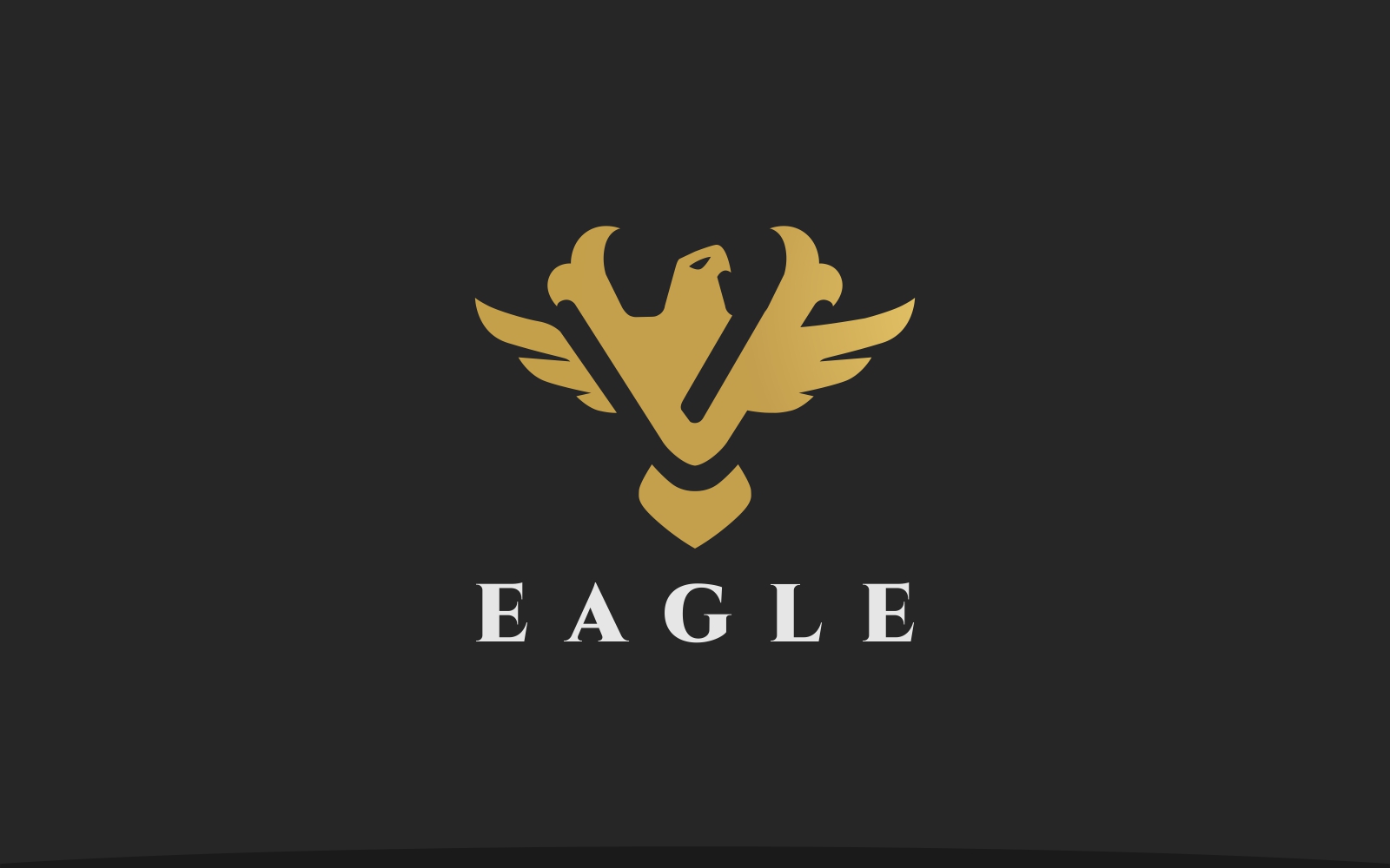 Eagle Letter V  Logo Template