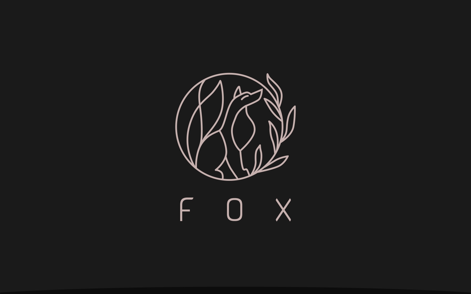 Fox Logo Fox Leaf Logo Template