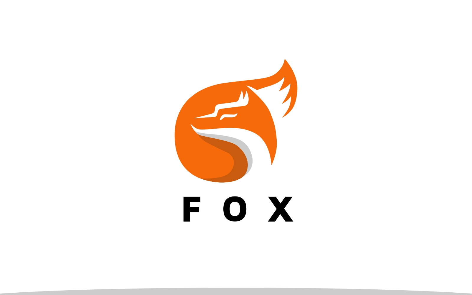 Fox Logo Circle Fox Logo Template