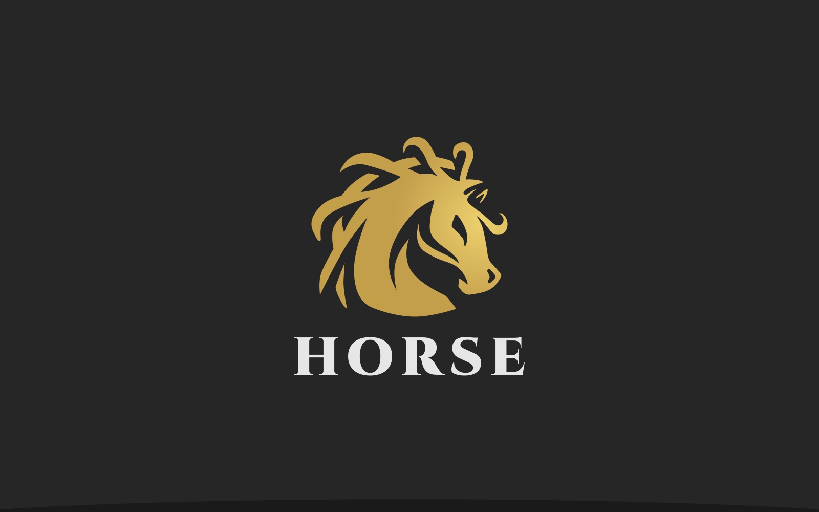 Horse Logo Elegant Horse Logo Template