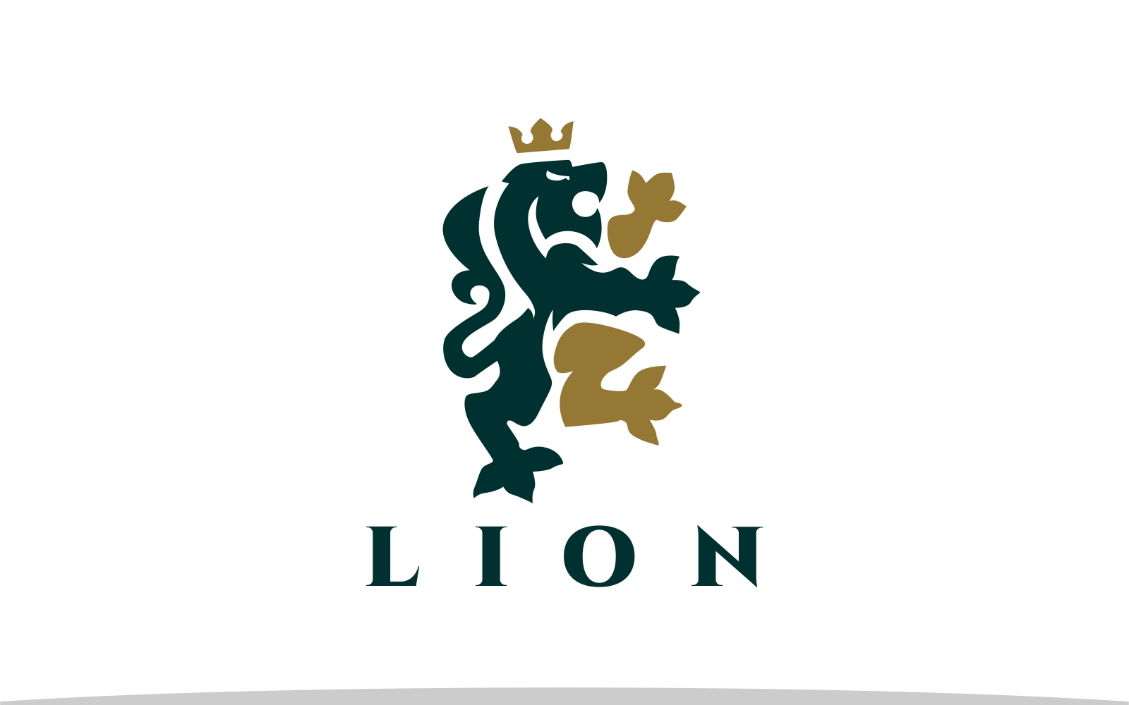 Lion King  Heraldry  Logo