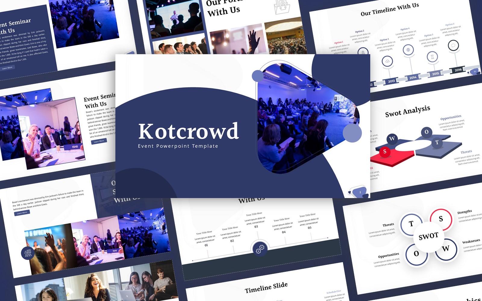 Kotcrowd - Event Multipurpose PowerPoint Template