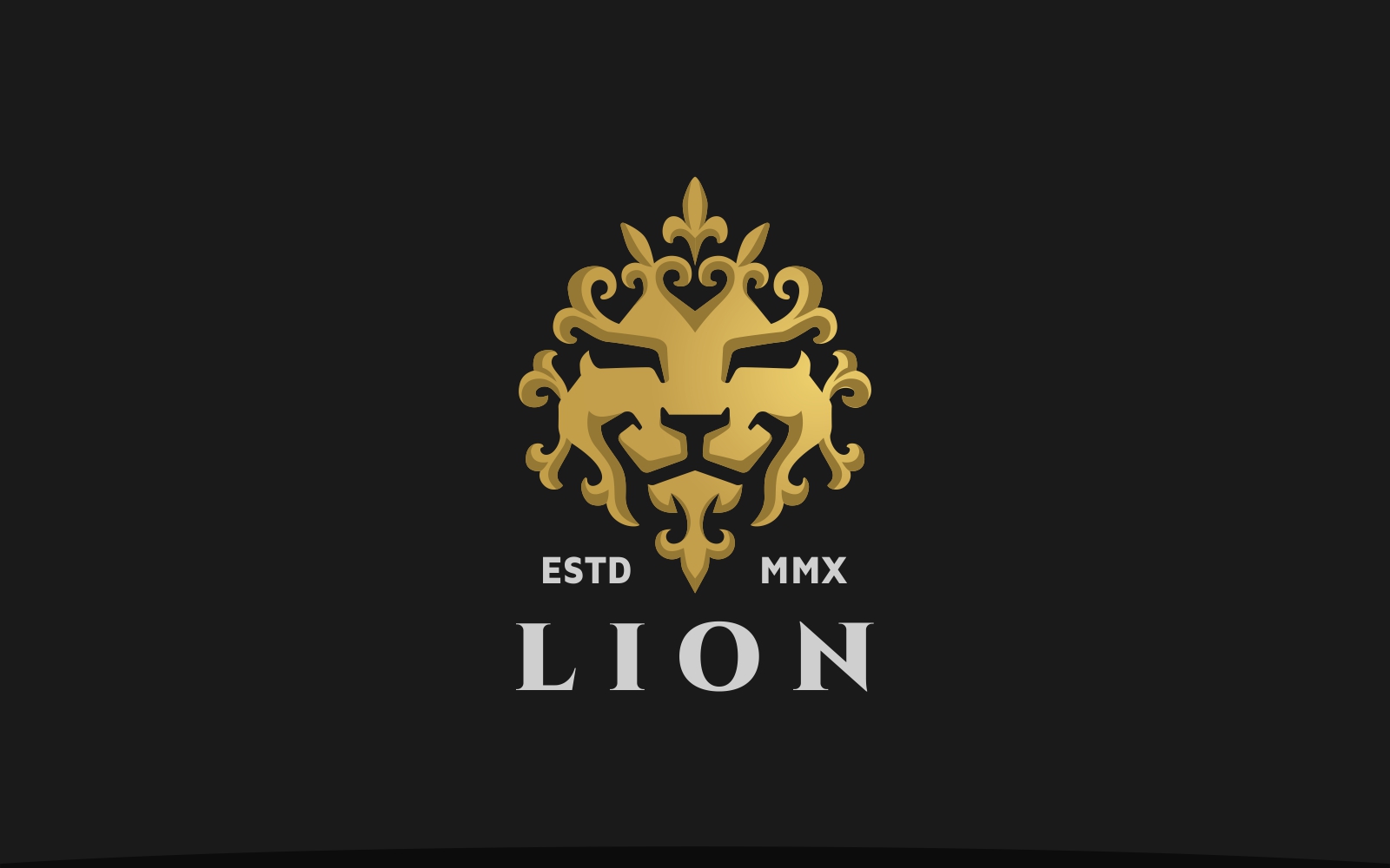 Lion Head Lion Crest Logo