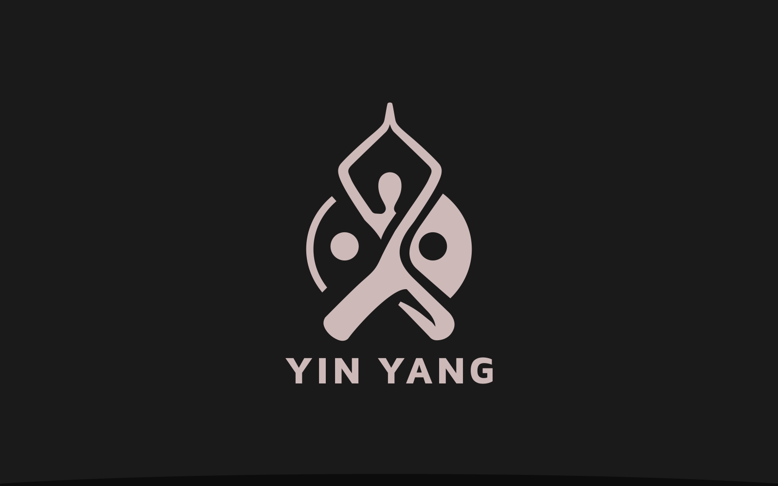 Zen Yin Yang Meditation Logo