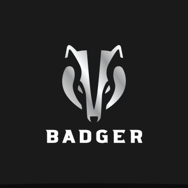 Animals Badger Logo Templates 227550