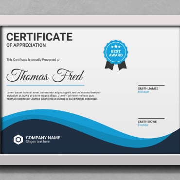 Achievement Award Corporate Identity 227553