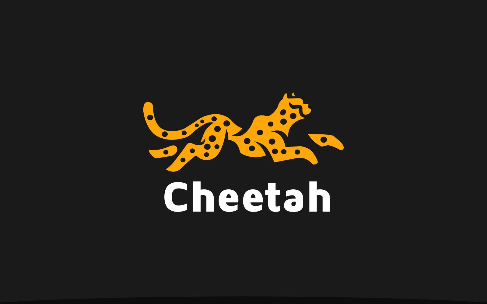 Cheetah Logo Hunt Logo Template