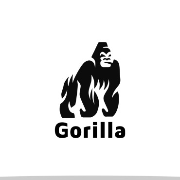Gorilla Gorilla Logo Templates 227571