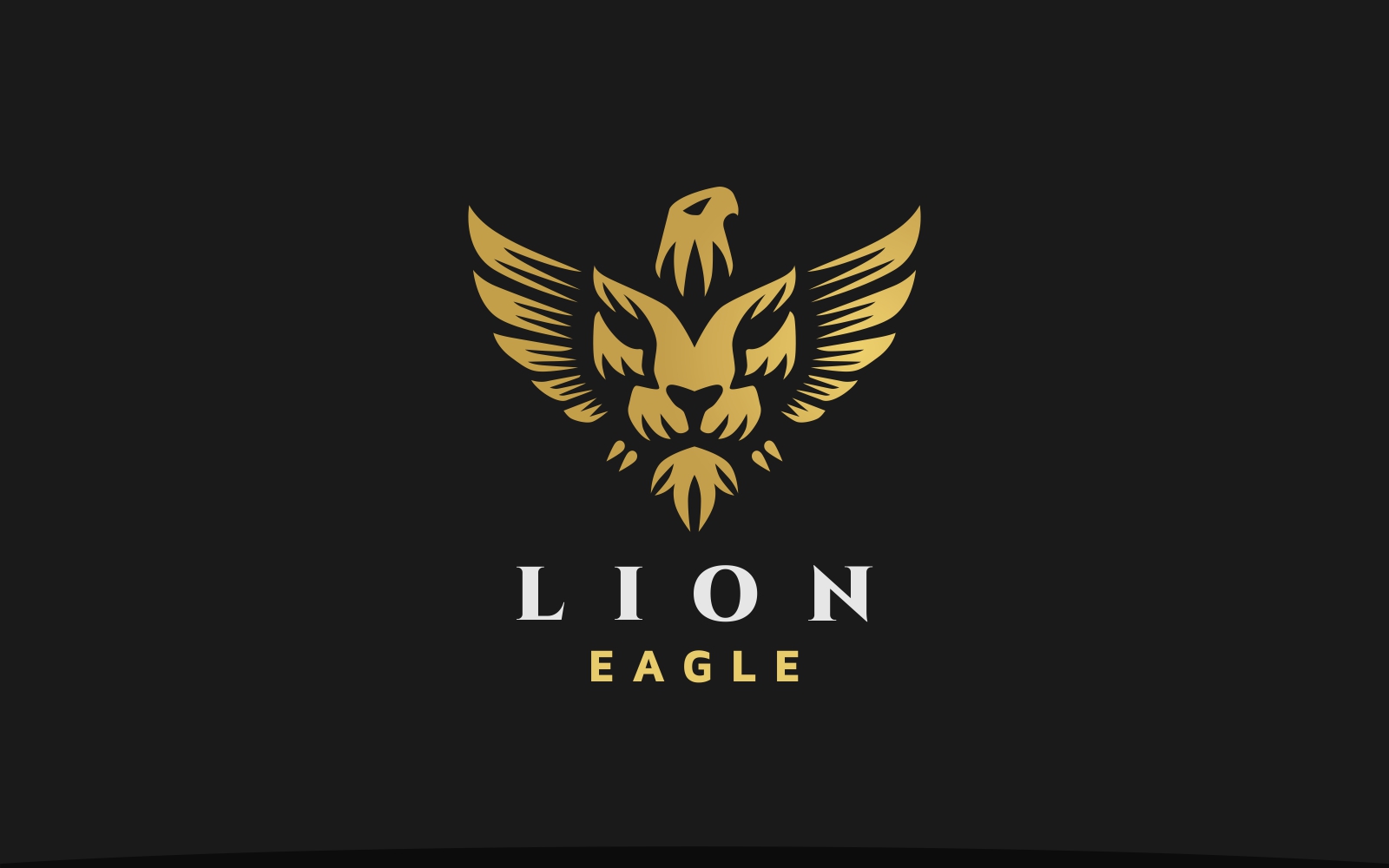 Lion and Eagle Logo Template