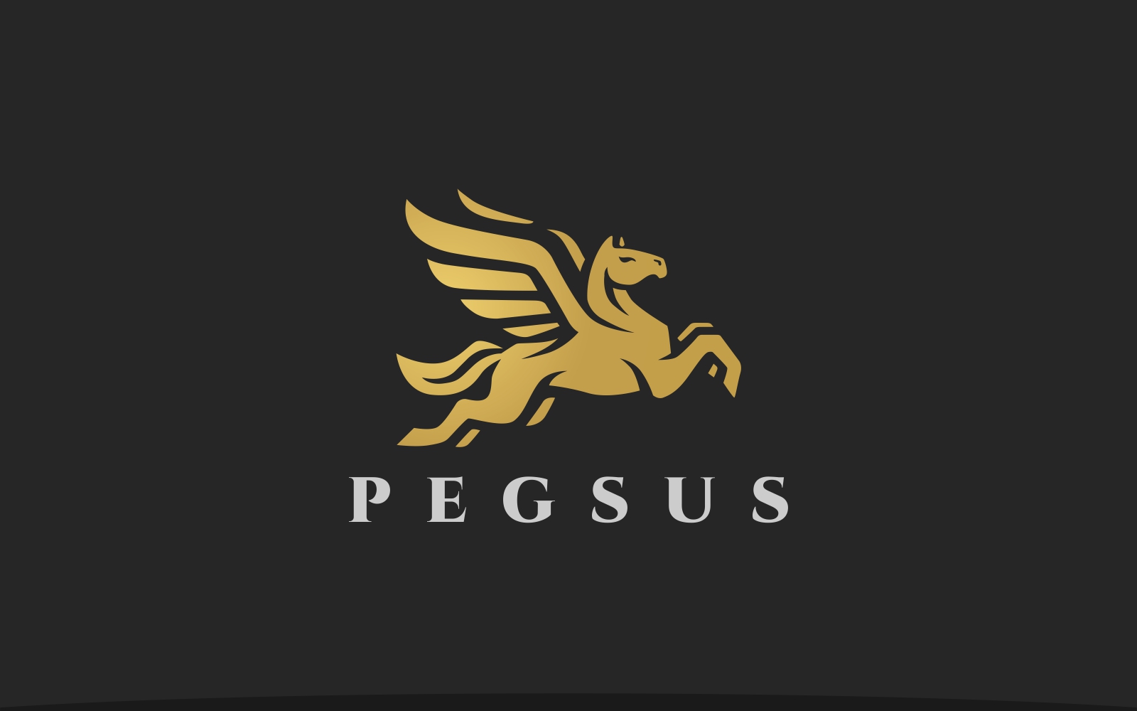 Elegant Pegasus Logo Template