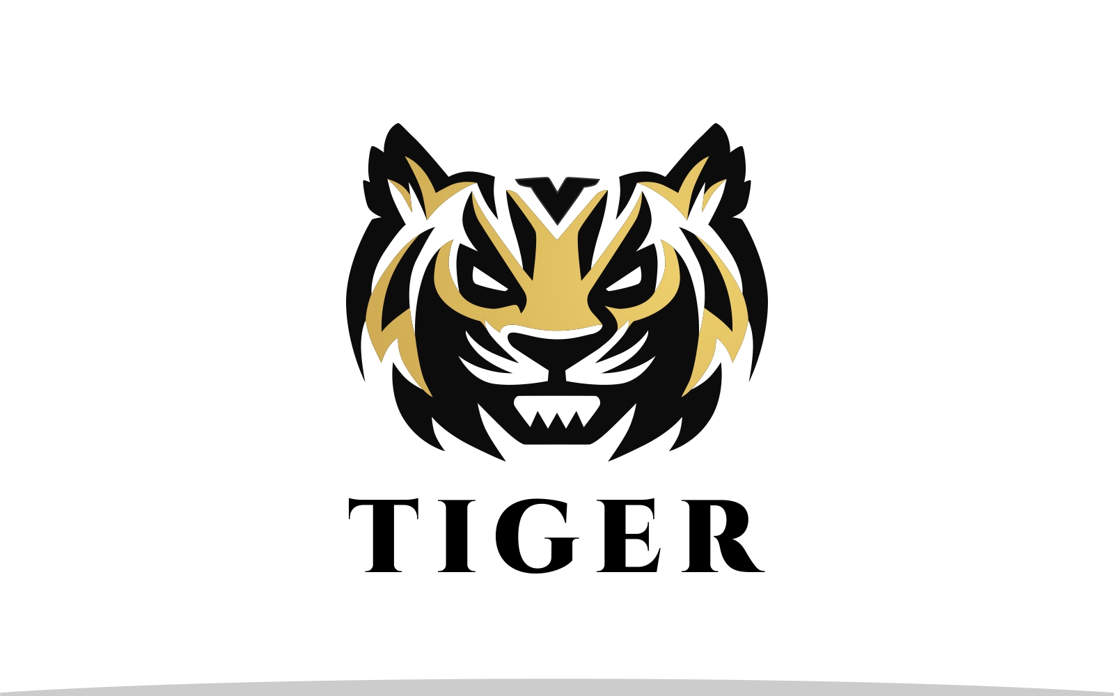 Strong Tiger Logo Template