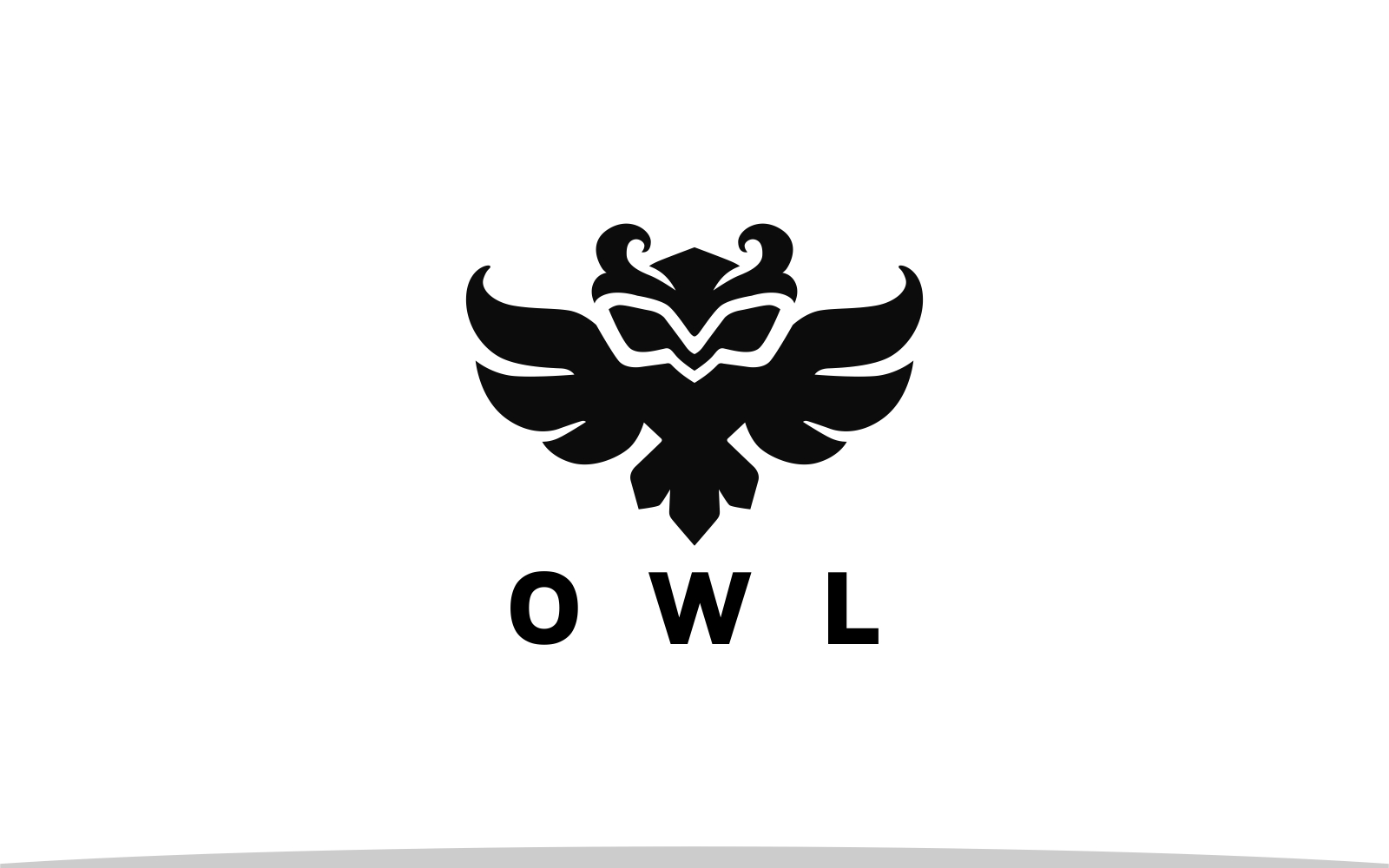 Iconic Owl Bird Logo Template