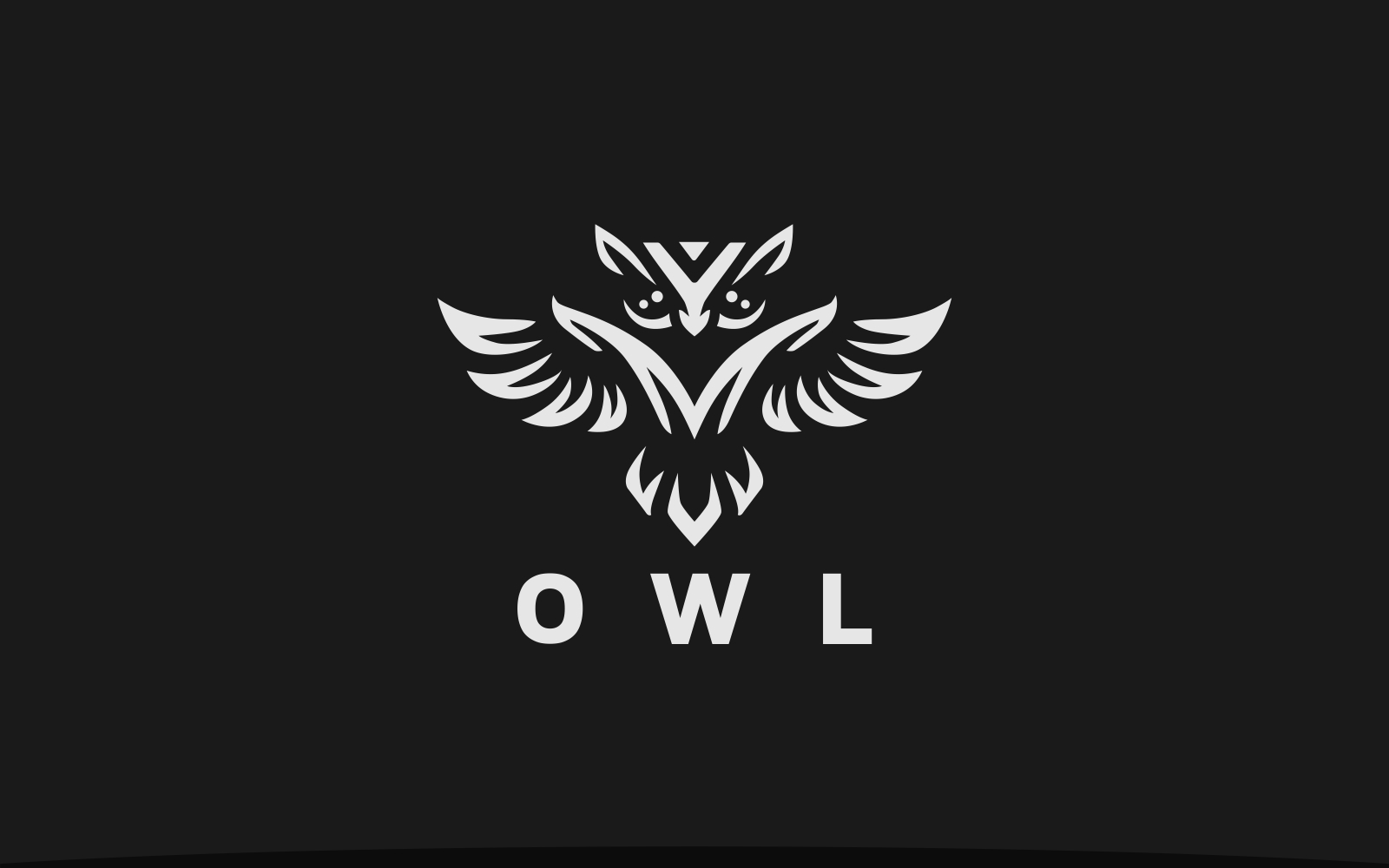Flying Owl Logo  Template