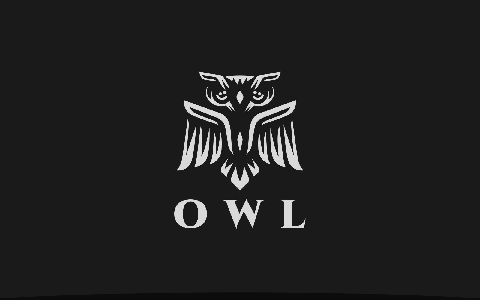 Unique Owl Logo  Template