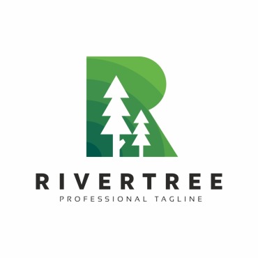 Mediatexttreevector  Logo Templates 227633