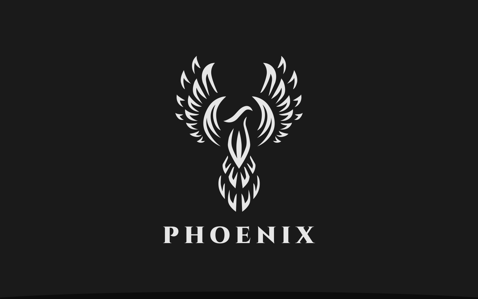 Elegant Luxury Phoenix Logo