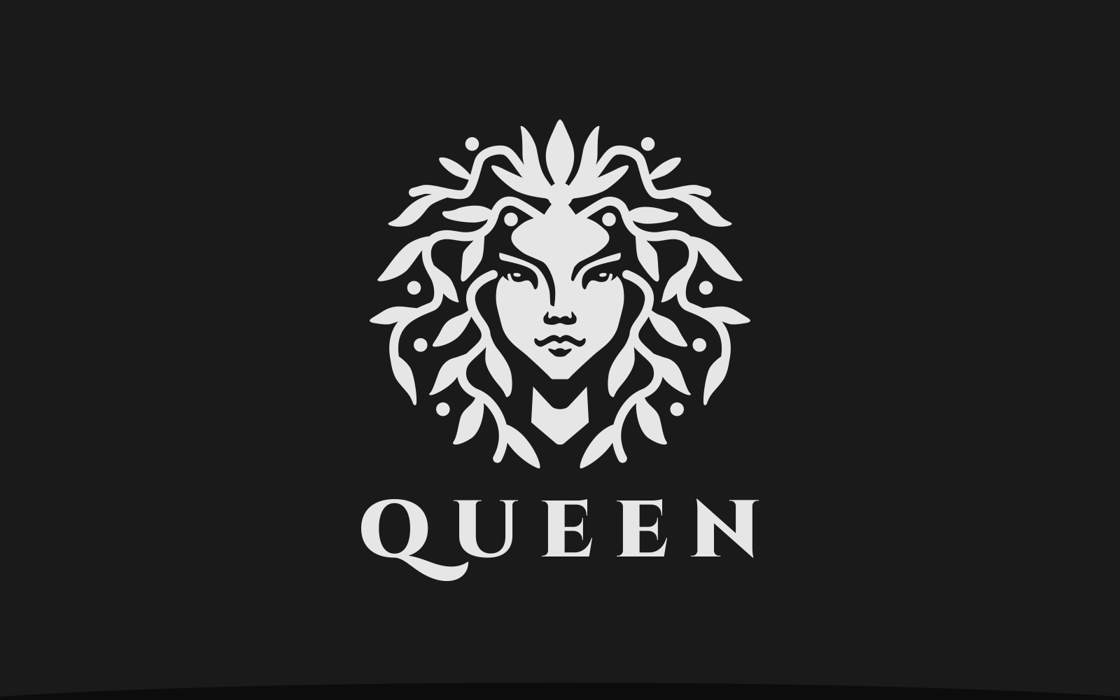 Luxurious Queen Nature Logo Template