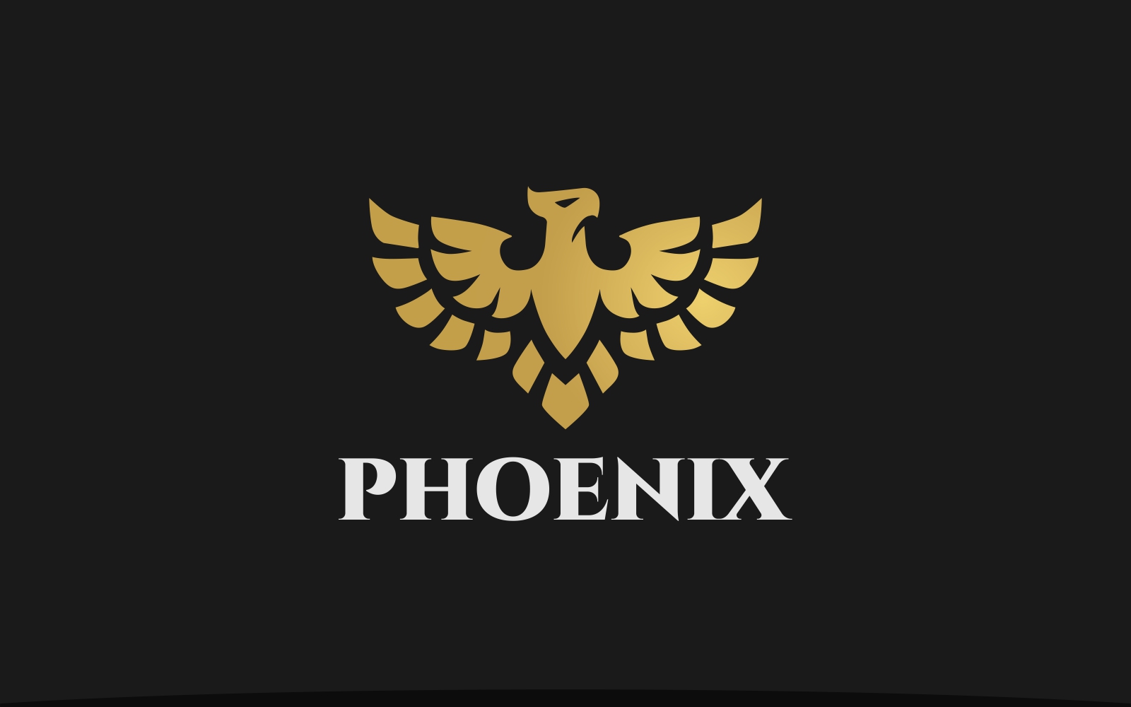 Minimal Phoenix Logo Template