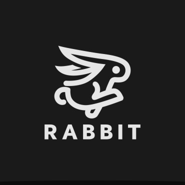 Animals Bunny Logo Templates 227668