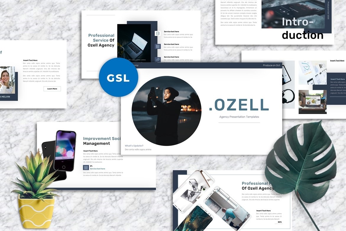 Ozell - Agency Googleslide