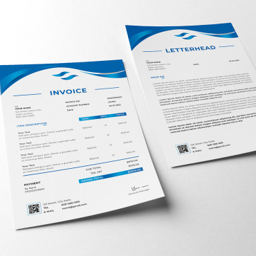 Template Bill Corporate Identity 227712