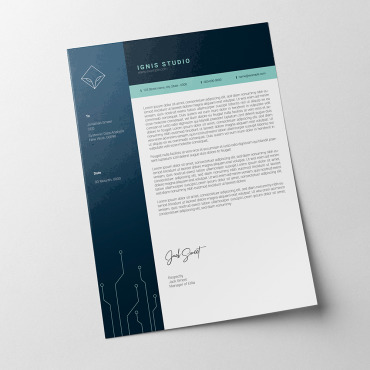 Pad Letterhead Corporate Identity 227719